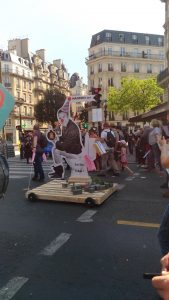 Manifestation du 05 mai 2018, la fête à Macron