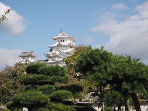 Le château Himeji au Japon