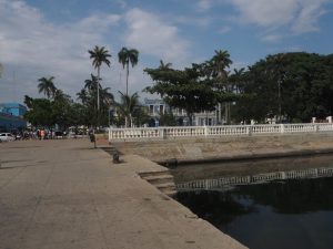 Front de mer à Cienfuegos à Cuba